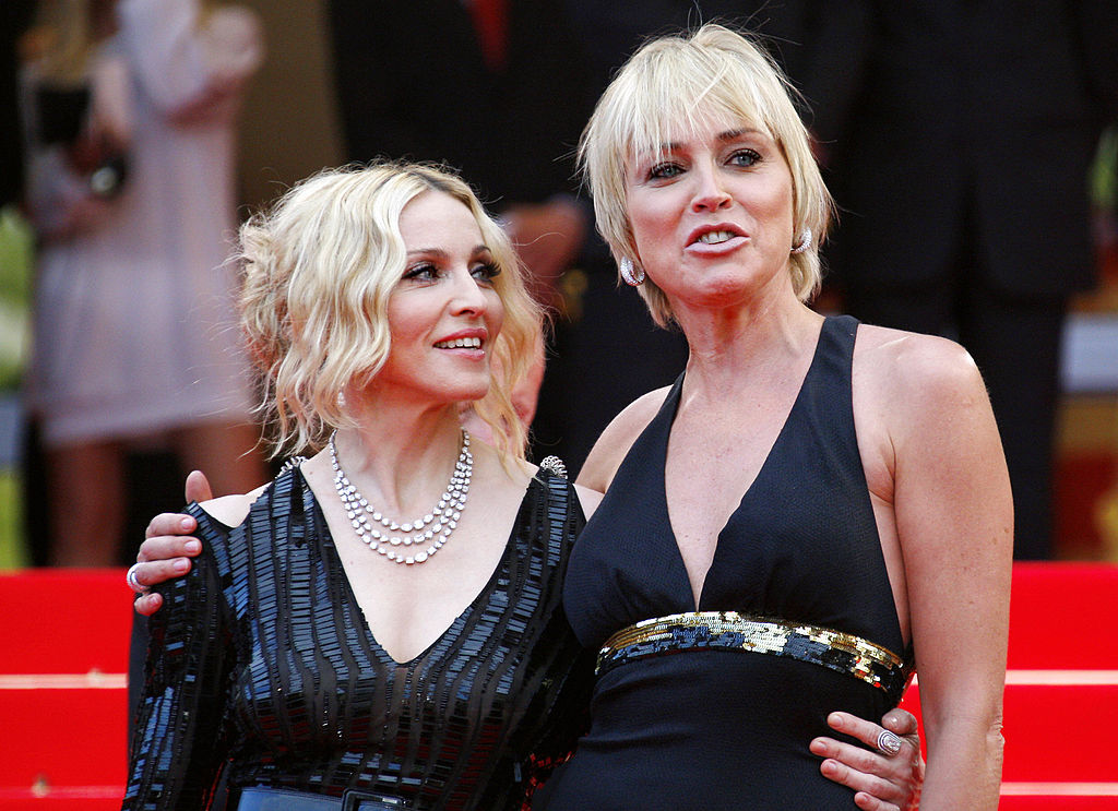 Sharon Stone contesta a Madonna tras llamarle mediocre