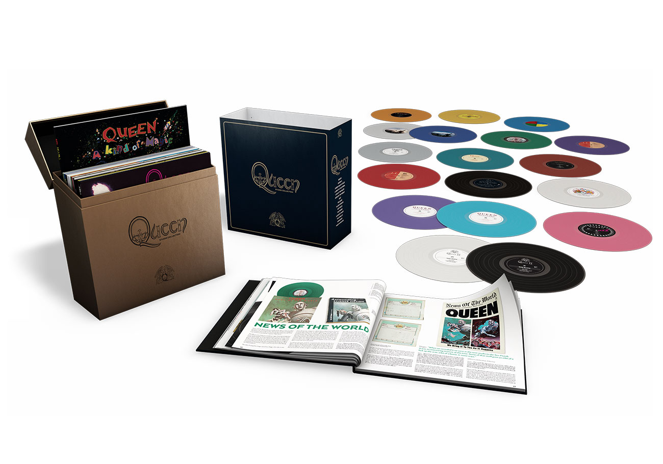 Queen reúne sus 15 discos en un gran box set en vinilo — Radio