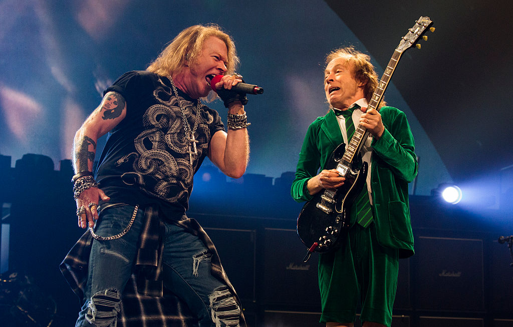Aseguran que AC/DC grabará disco con Axl Rose y saldrá de gira con él ...