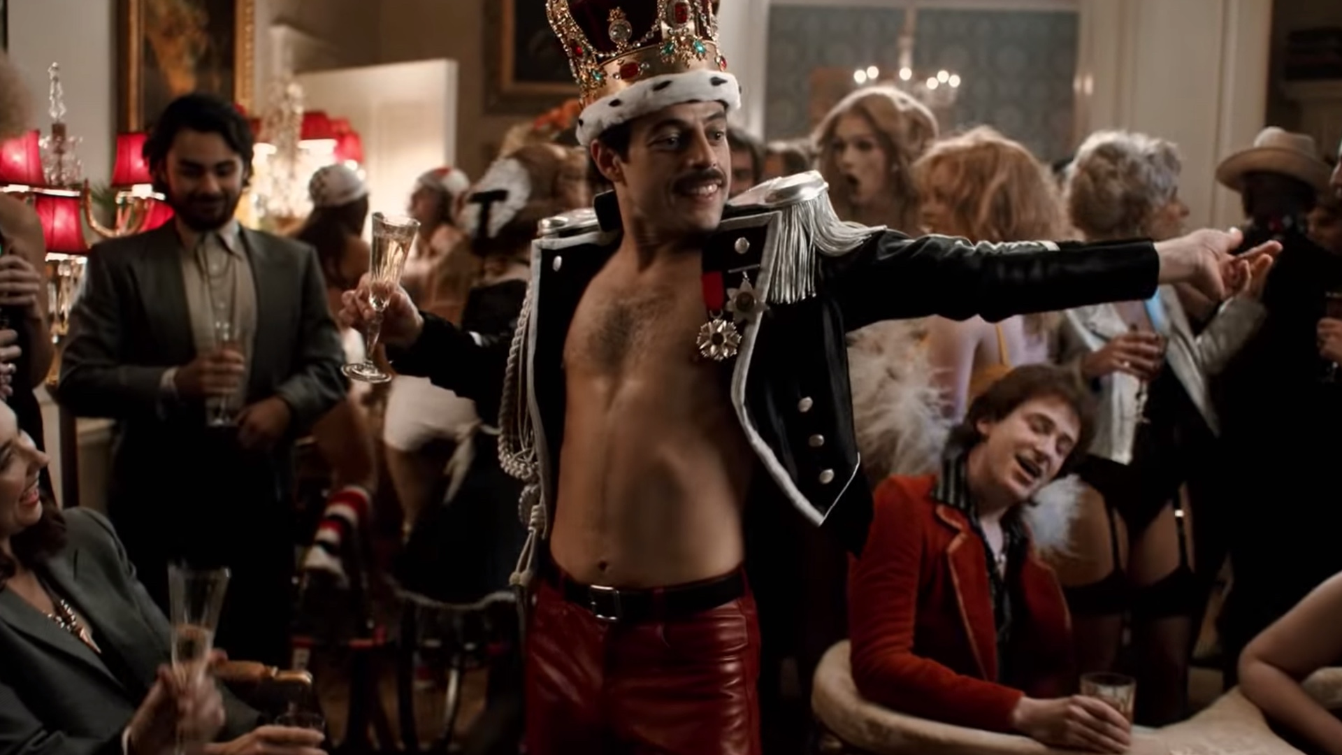 Escena de la película de Bohemian Rhapsody