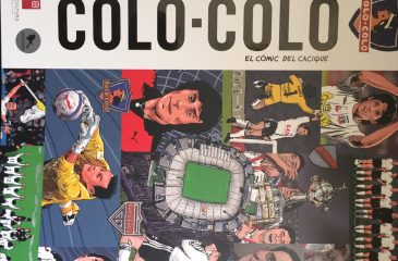 Ganador del cómic de Colo-Colo autografiado por Esteban Paredes