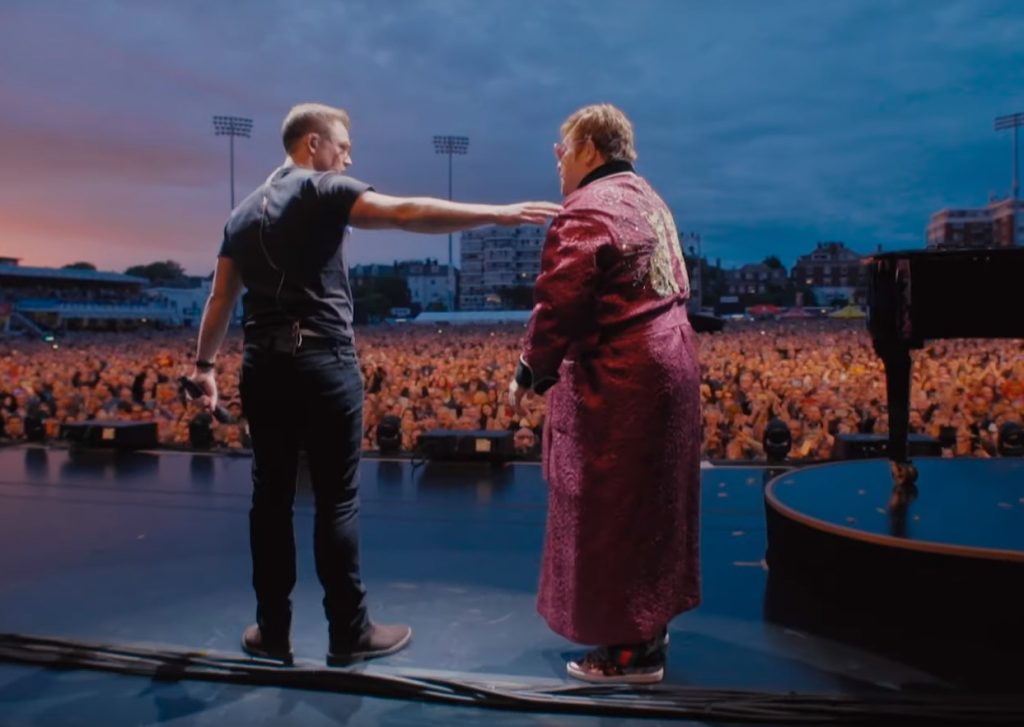 Elton John y Taron Egerton