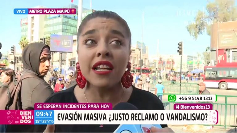 bienvenidos joven explica descontento