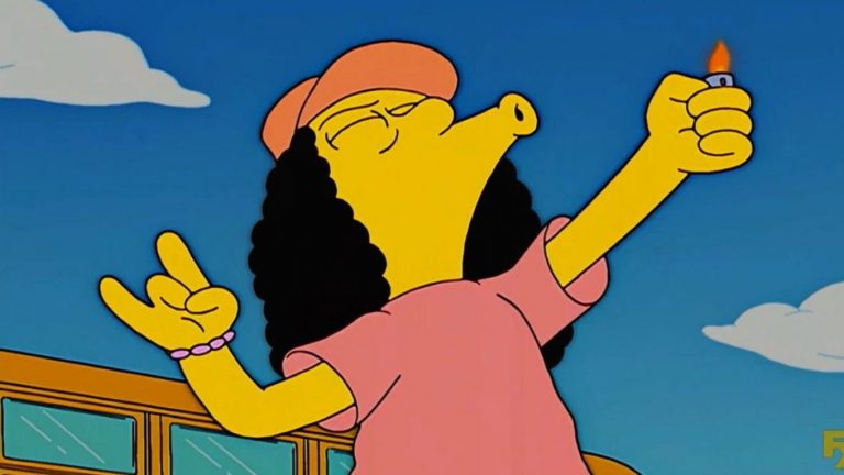 los simpson queen live aid