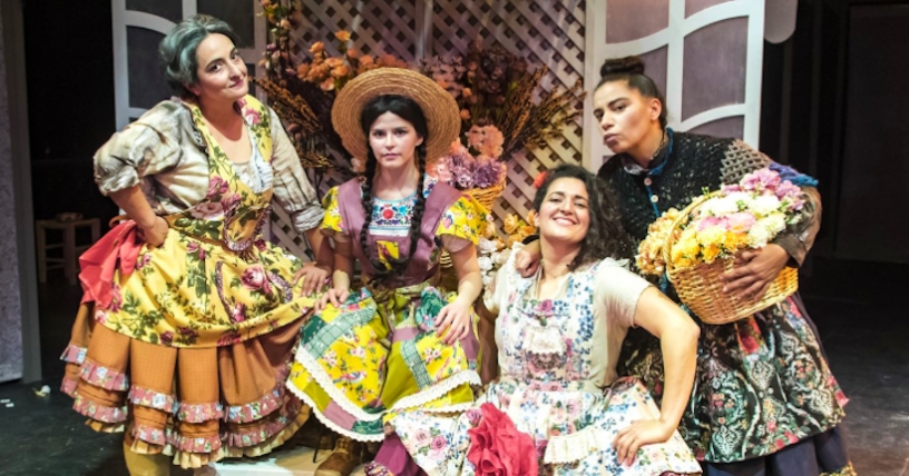 pergola de las flores