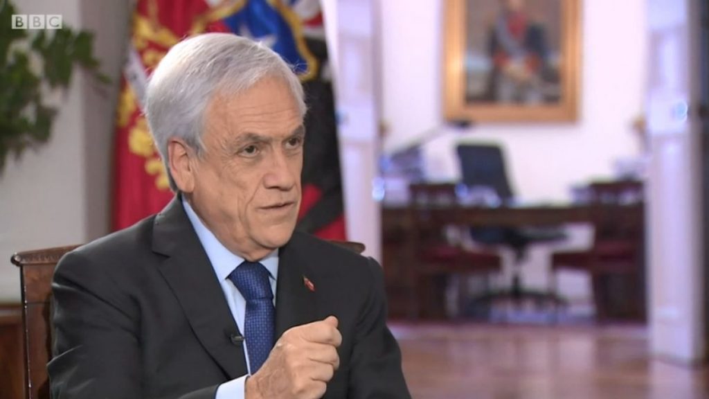 piñera bbc