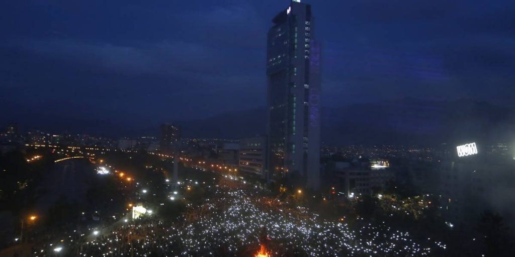 año nuevo plaza italia