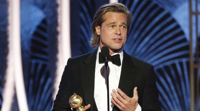 Golden Globes Globos de Oro Brad Pitt