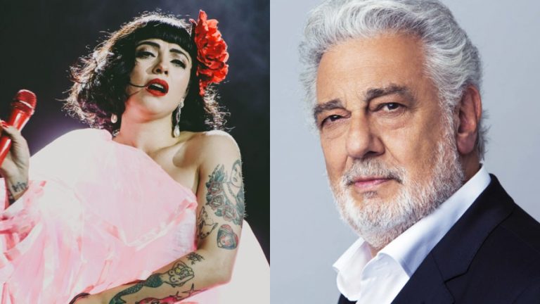 Mon Laferte Plácido Domingo