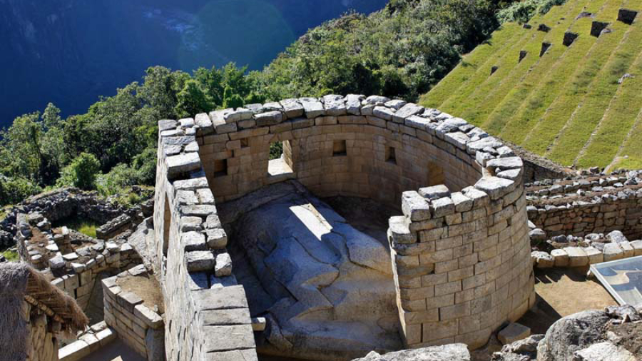 Templo del sol Machu Picchu