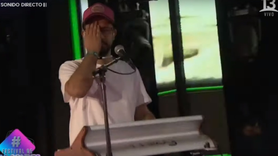 Tecladista paloma mami festival las condes