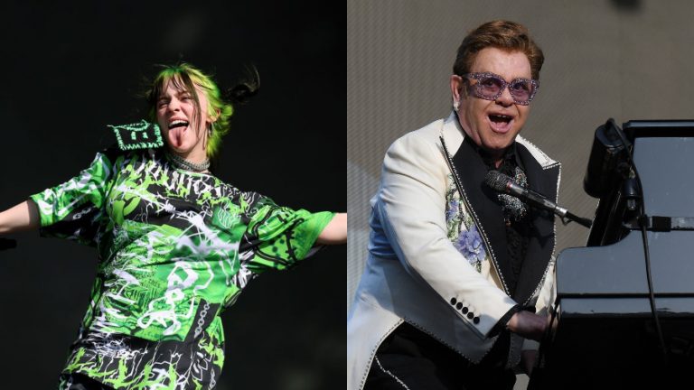 Elton John Billie Eilish Oscars