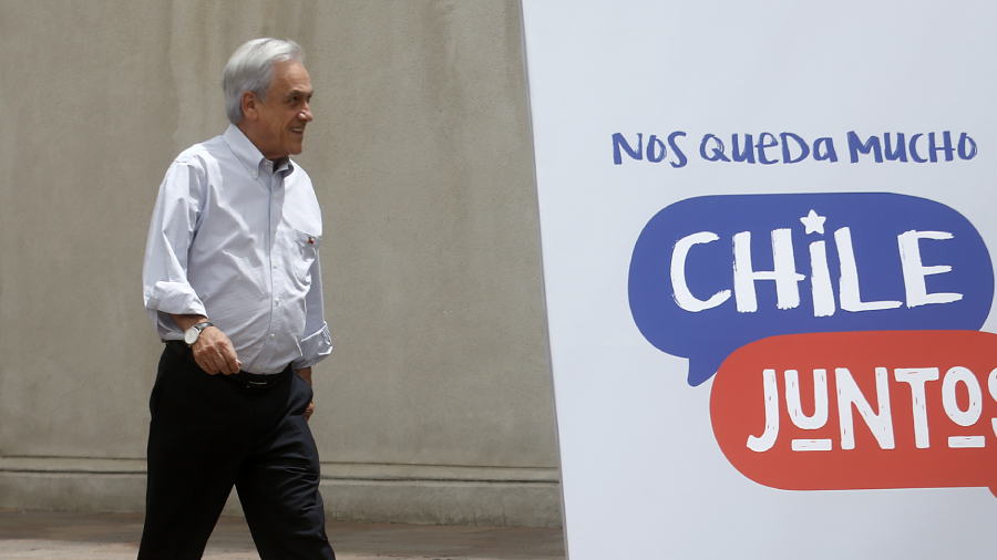 Presidente Piñera vacaciones web