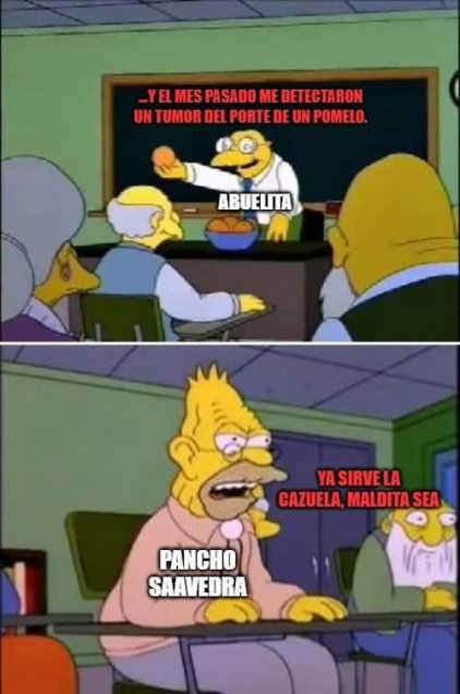 Meme Pancho Saavedra