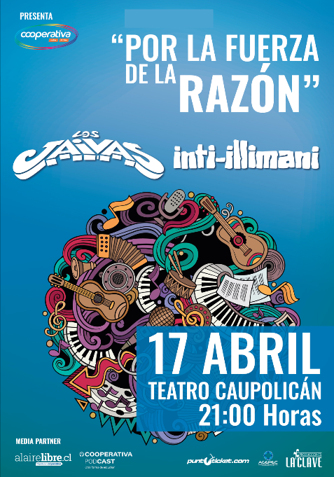 Los jaivas inti illimani afiche