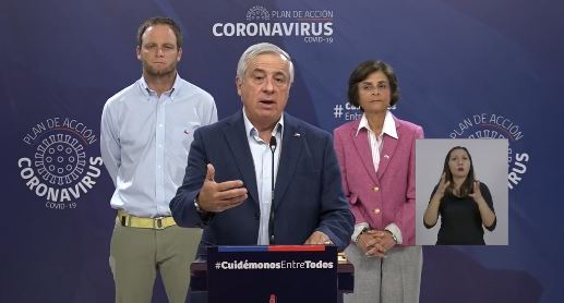 Mañalich Gobierno Toque de queda