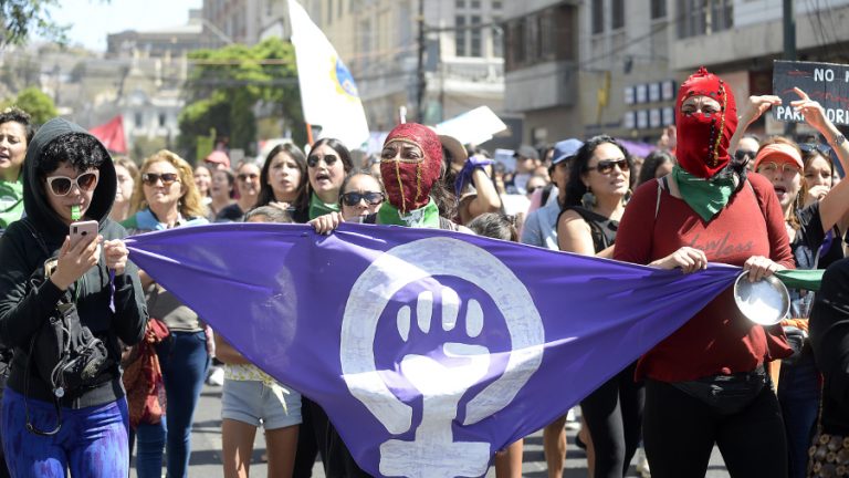 Marcha feminista web