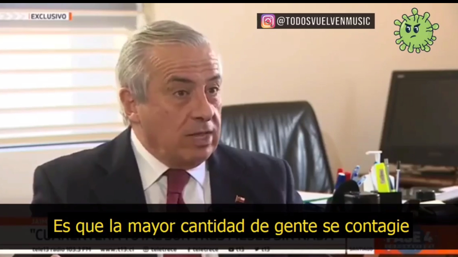 Cumbia del coronavirus mañalich