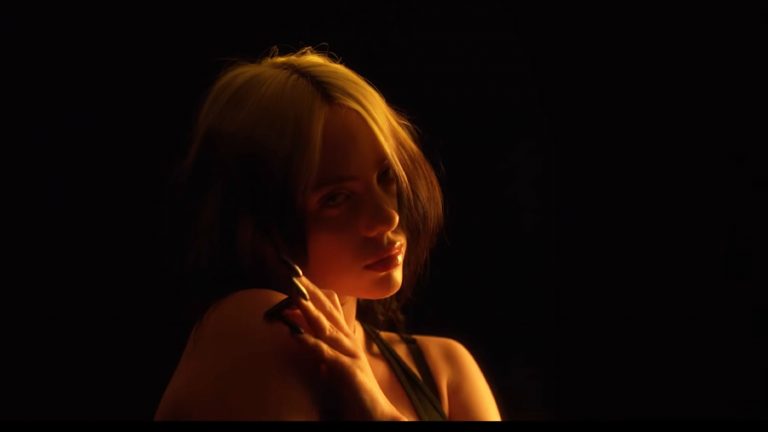 Billie Eilish corto web