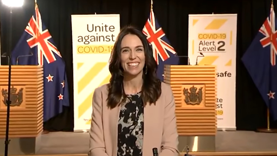 Primera Ministra Jacinda web