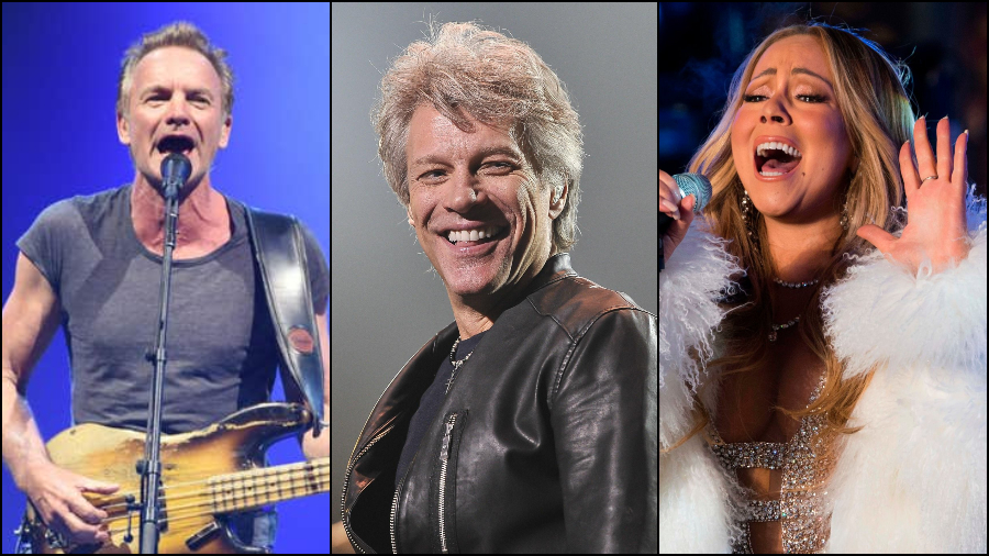 Sting Mariah Bon Jovi Festival New York