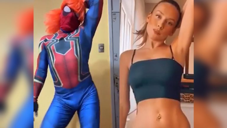 Sensual Spiderman Ester Expósito