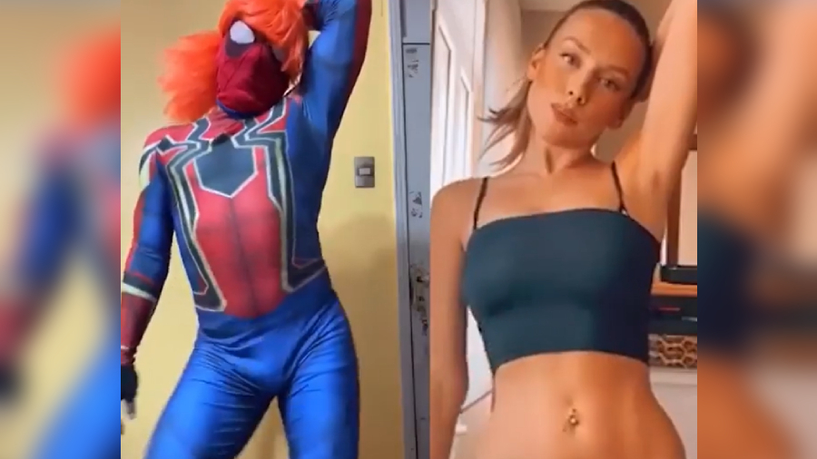 Sensual Spiderman Ester Expósito