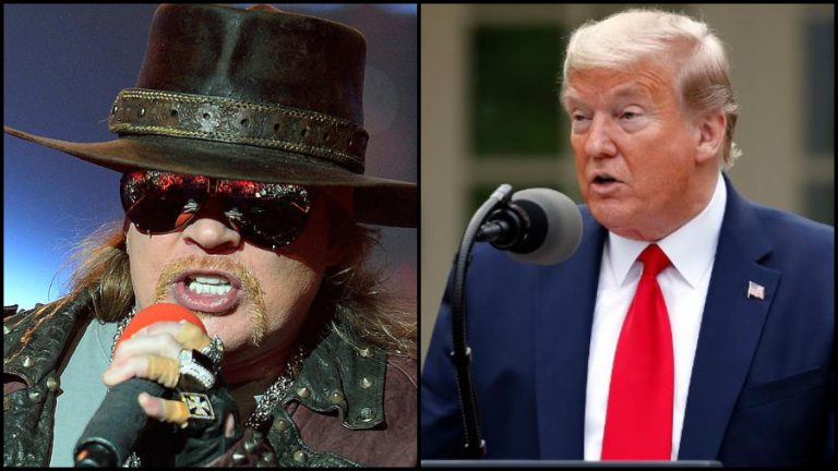 Axl Rose Trump