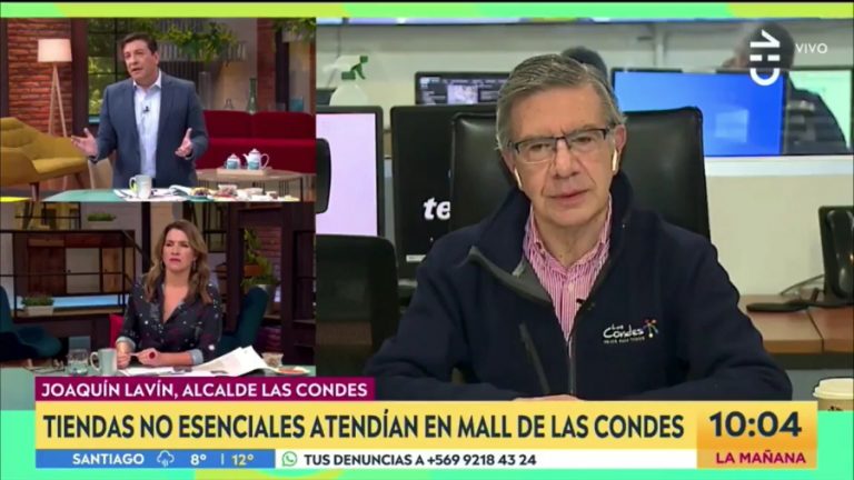 Alcalde Lavín Julio César Rodríguez comercio