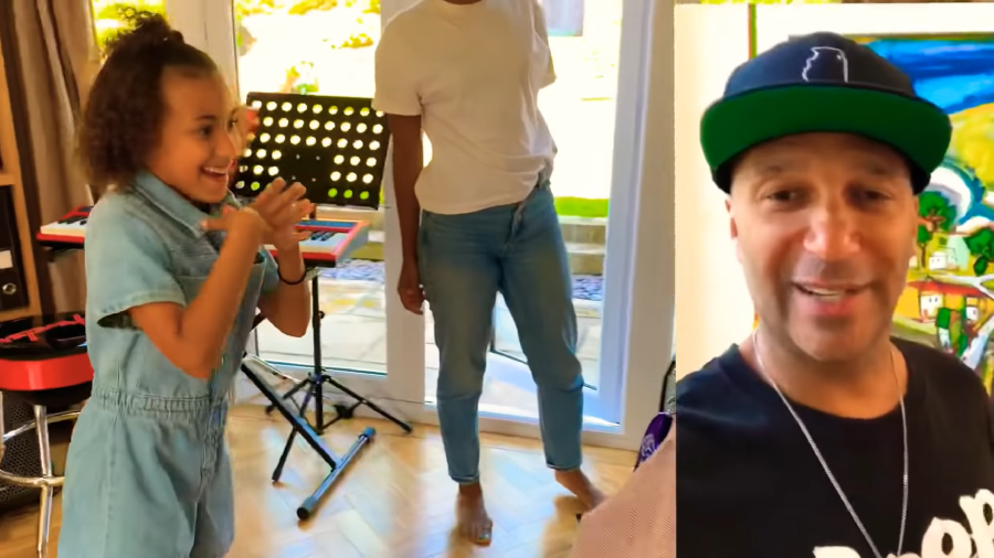 Tom Morello niña 10 años