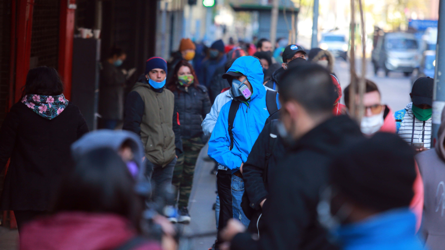 Santiago Cuarentena hibernar Espacio Público