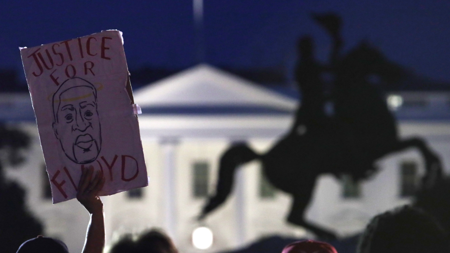 Trump protestas casa blanca george floyd