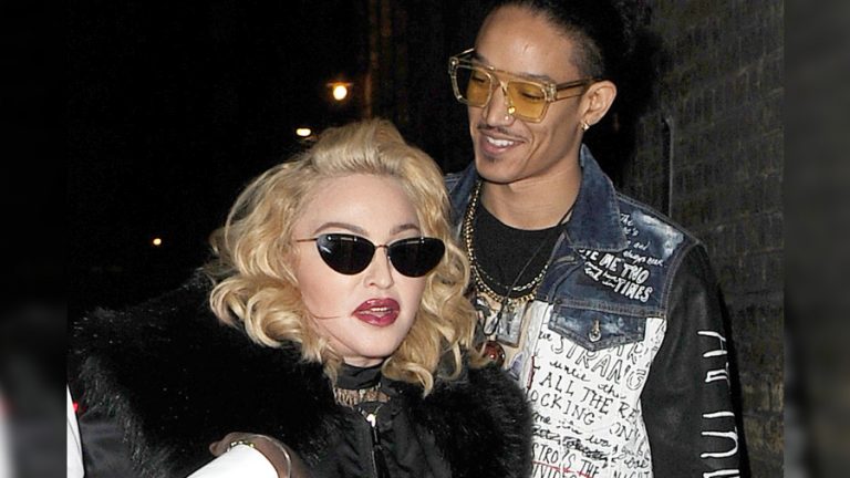 Madonna con su novio web