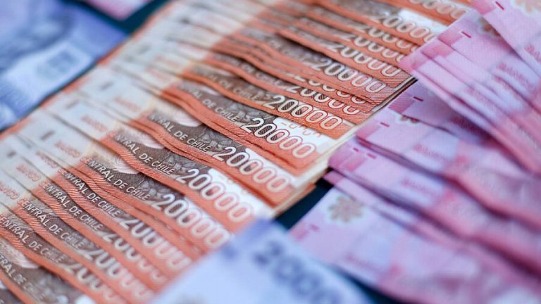 Billetes chilenos retiro del 10% de las aFP web