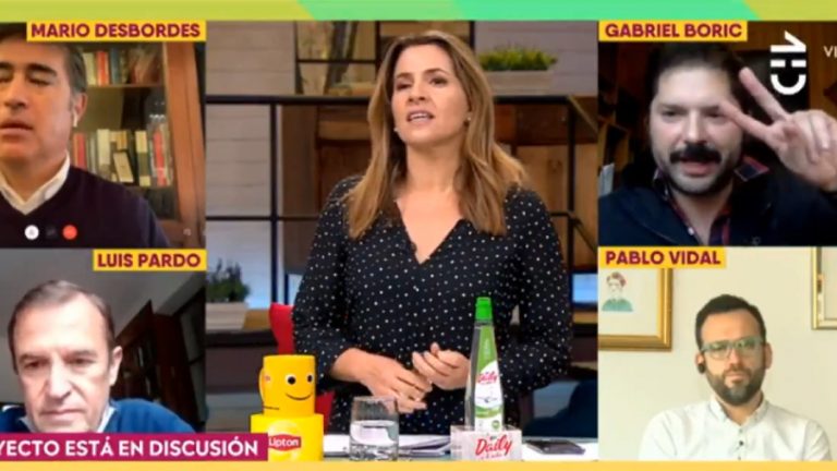 Gabriel Boric se retira del matinal