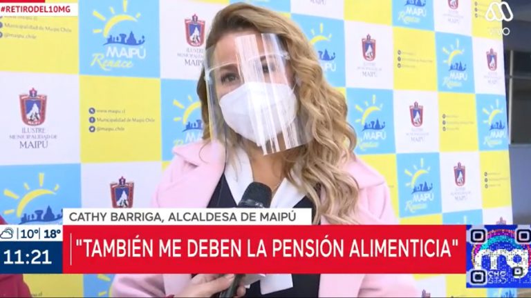 CAthy Barriga Pensión Alimenticia