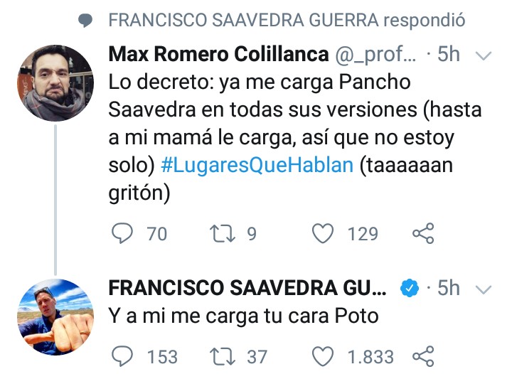 pancho saavedra Cara Poto