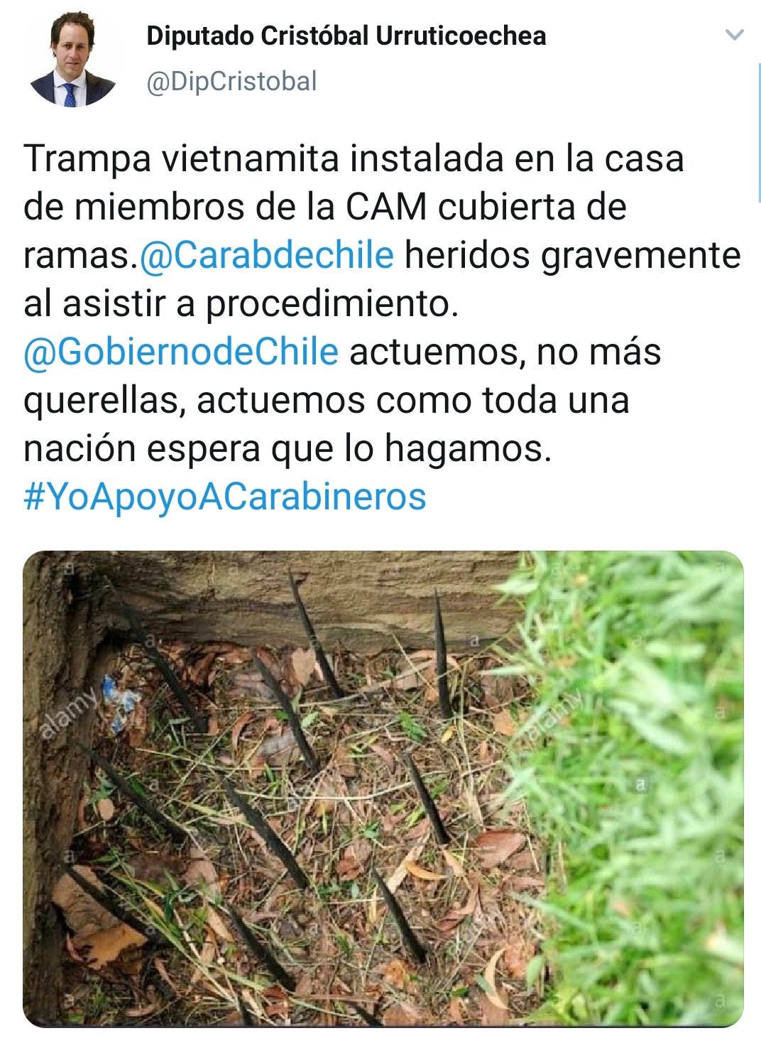 Diputado trampa vietnamita