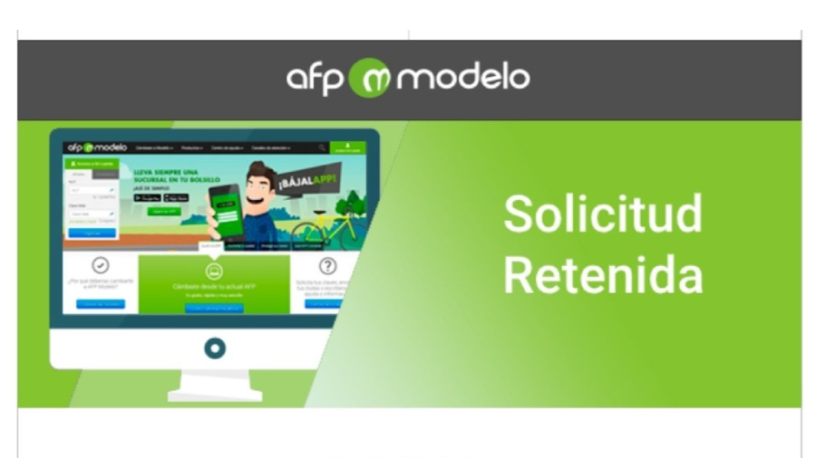 Solicitud retenida afp modelo pensión de alimentos