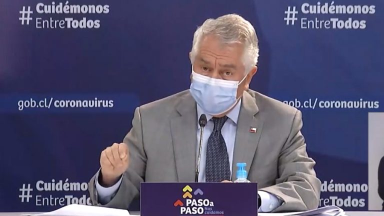 19 agosto covid-19 ministro de salud enrique paris