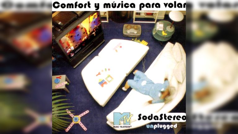 Comfort y música para volar web Soda Stereo