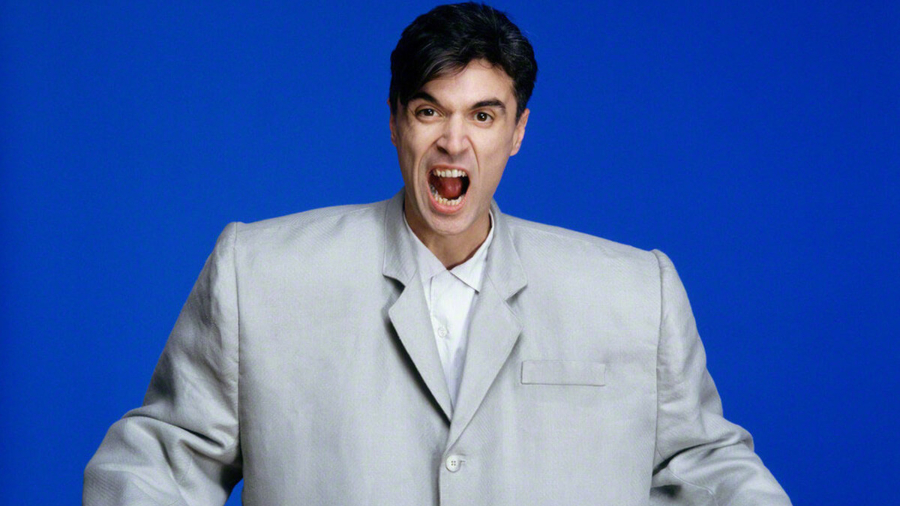 David Byrne blackface web