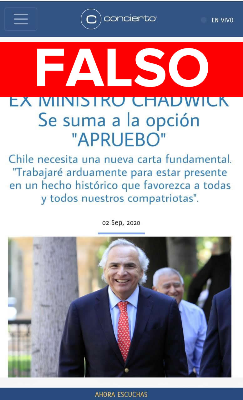 FAKE News Chadwick_falso