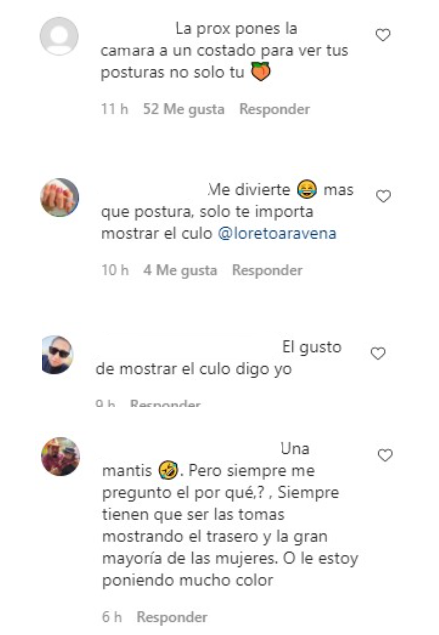 Loreto Aravena yoga comentarios