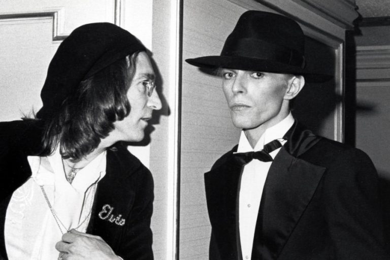 John Lennon David Bowie Fame