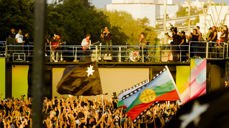 Los Bunkers en Plaza de la Dignidad