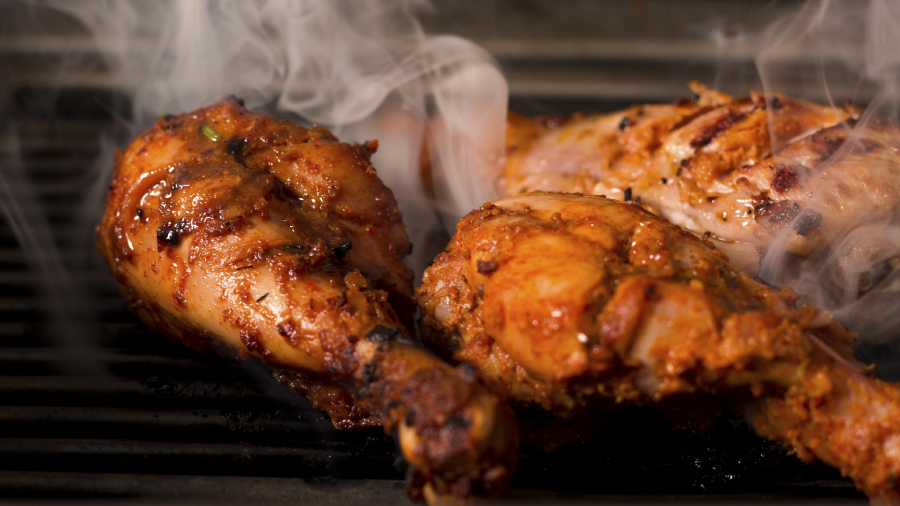 Pollo asado ilustrativa