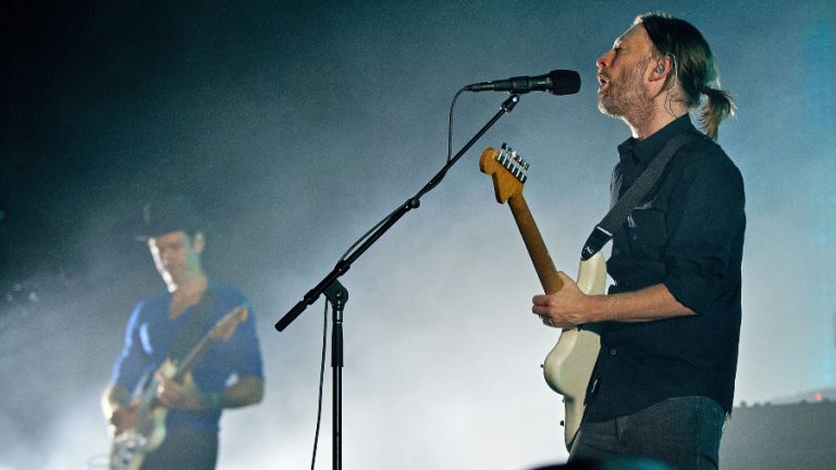 Ed o Brien Thom Yorke Radiohead GettyImages-146495661 web