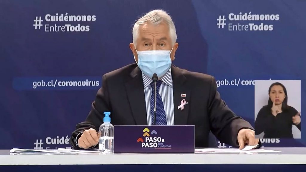 Ministro Paris amenaza a jadue