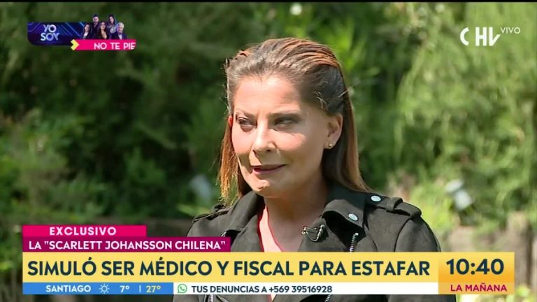 Scarlett Johansson chilena